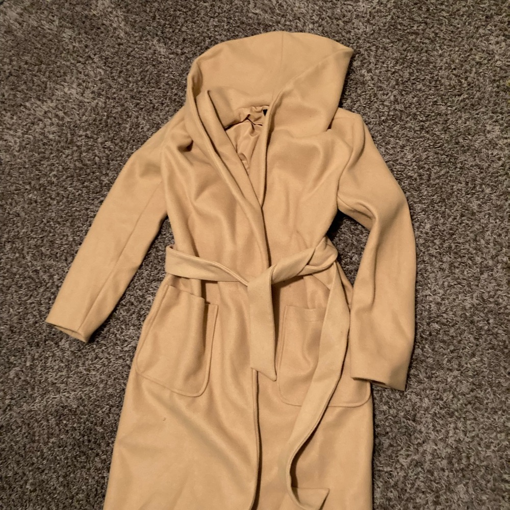 Forever 21 Tan Long Coat